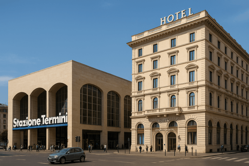 Hotels near termini station
